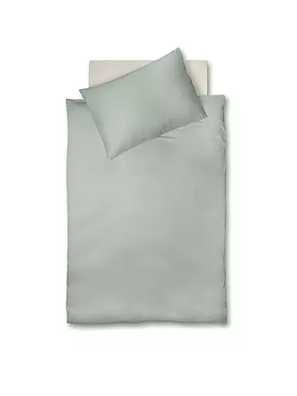 FLEURESSE | Satin Bettwäsche Royal 70x90cm / 140x200cm Olive | 